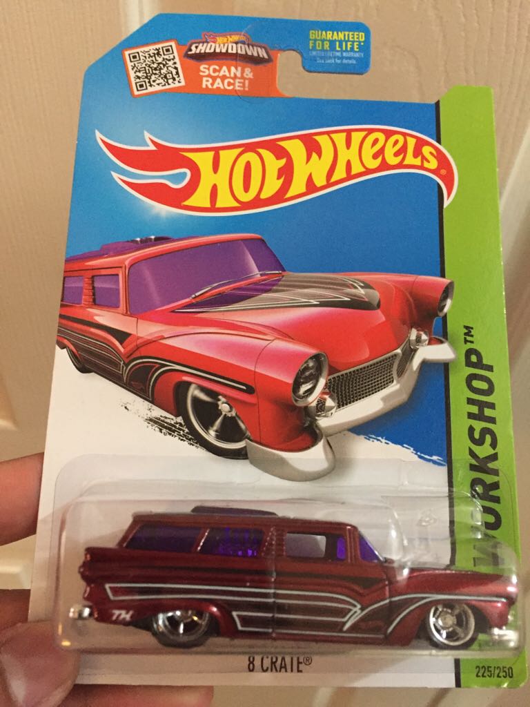 8 Crate - HW Workshop - HW Garage toy car collectible - Main Image 1
