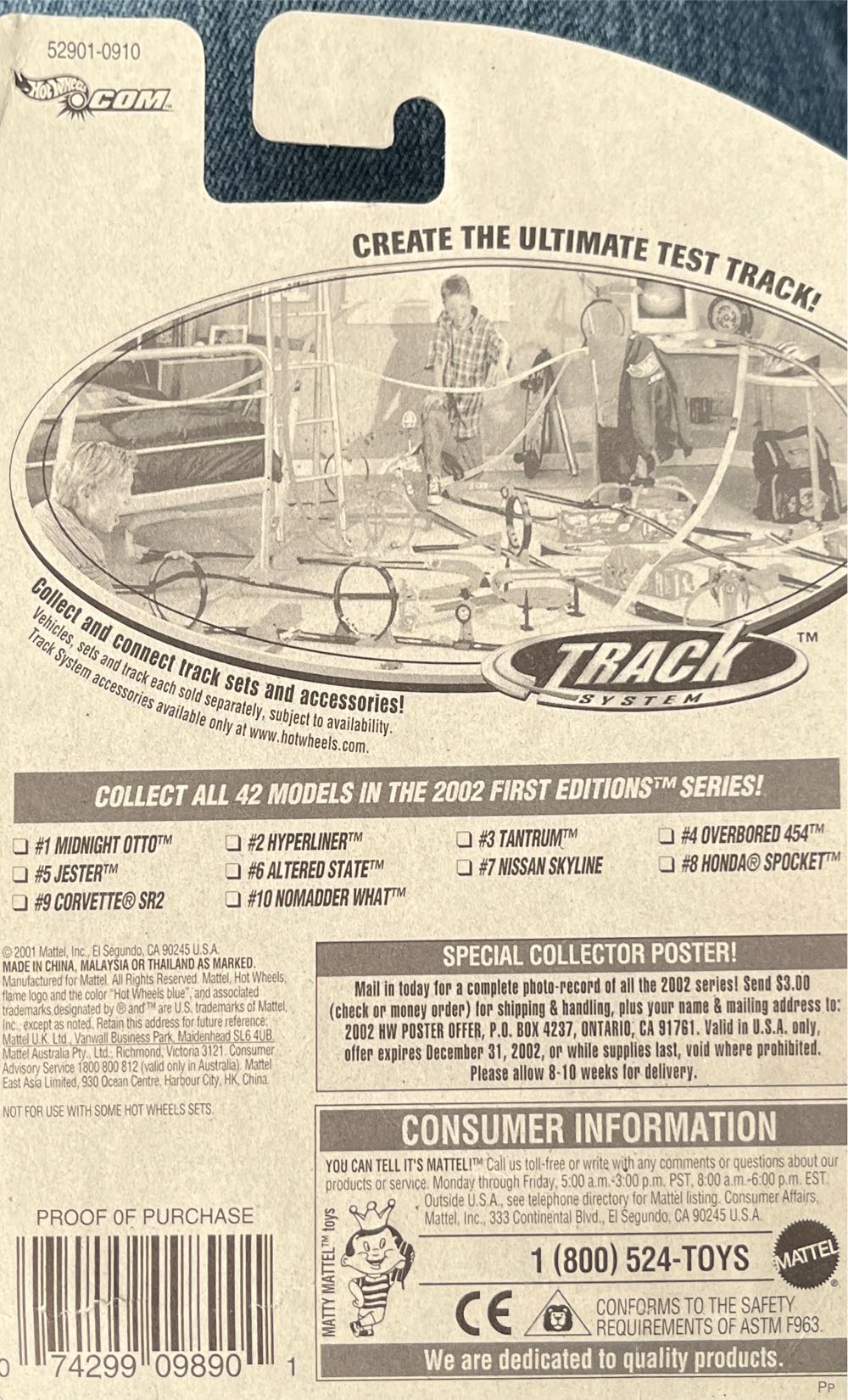 Midnight Otto 2002 First Editions - 2002 First Editions toy car collectible - Main Image 2