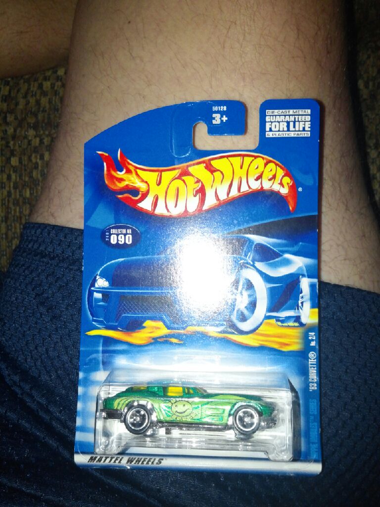 63 corvette - Hippie Mobile Series toy car collectible - Main Image 1
