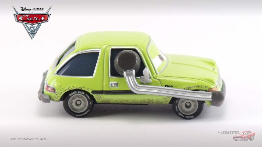 Acer with Headset - (2014 - World of Cars) LEMONS (8) toy car collectible - Main Image 3