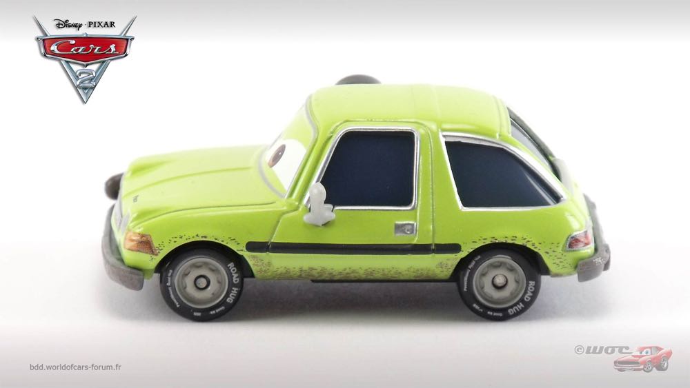 Acer with Headset - (2014 - World of Cars) LEMONS (8) toy car collectible - Main Image 4