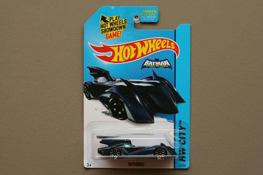 Batmobile - HW City Batman toy car collectible - Main Image 1