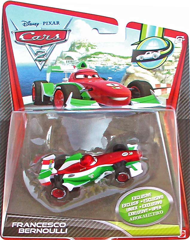 Francesco Bernoulli with Metallic Finish - (2011 - Cars 2) EXCLUSIVE VEHICLE (6) toy car collectible - Main Image 1