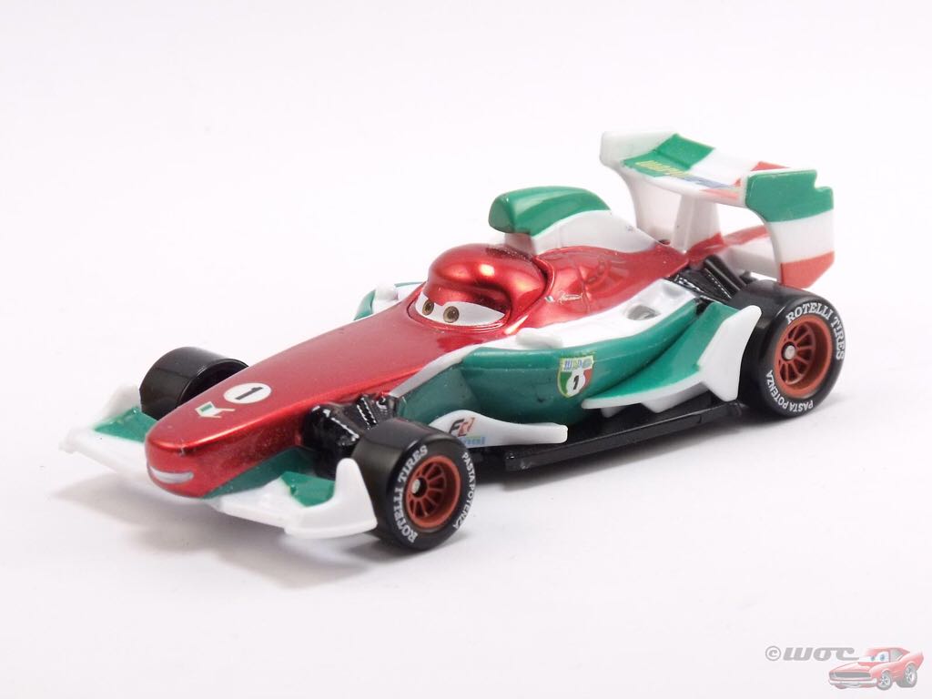 Francesco Bernoulli with Metallic Finish - (2011 - Cars 2) EXCLUSIVE VEHICLE (6) toy car collectible - Main Image 2