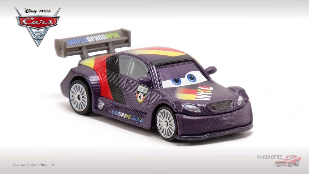 Max Schnell - (2011 - Cars 2) PACK OF 5 (25) toy car collectible - Main Image 3