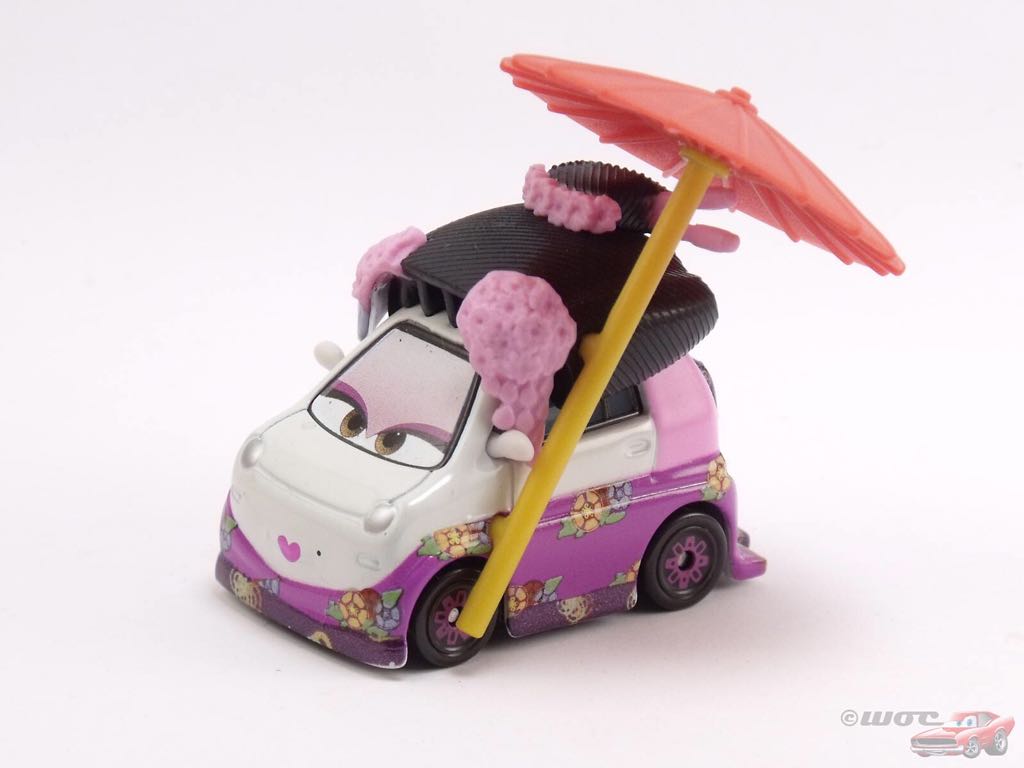 Tamiko - (2011 - Cars 2) PACK OF 5 (25) toy car collectible - Main Image 2