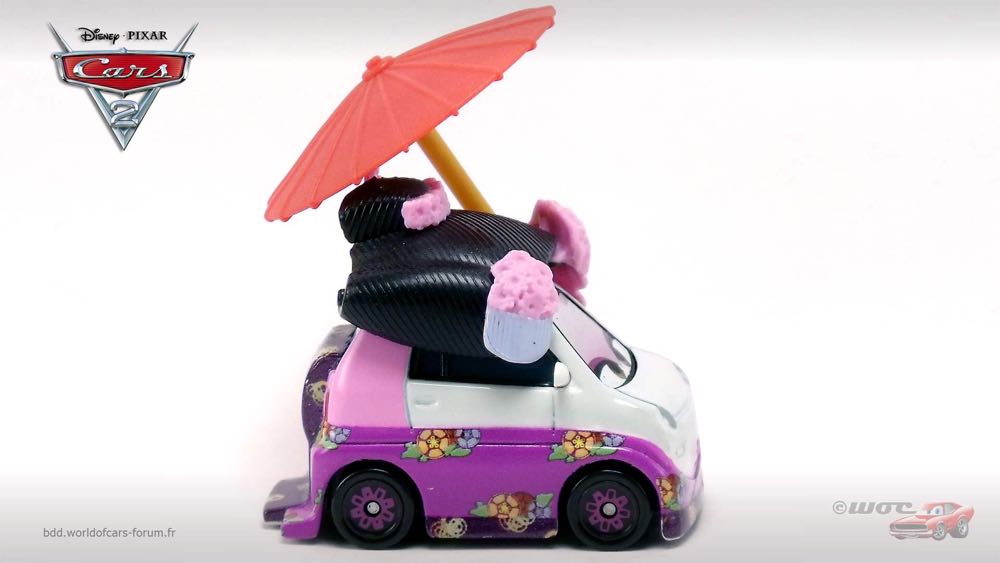 Tamiko - (2011 - Cars 2) PACK OF 5 (25) toy car collectible - Main Image 3