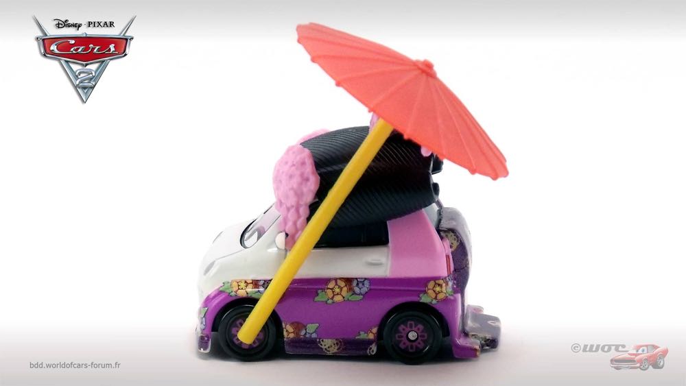 Tamiko - (2011 - Cars 2) PACK OF 5 (25) toy car collectible - Main Image 4
