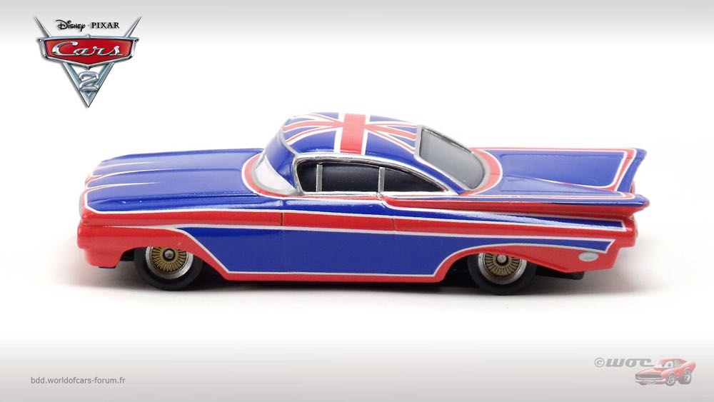 Union Jack Ramone - (2013 - WGP) PACK OF 7 (14) toy car collectible - Main Image 4