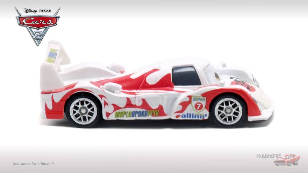 Shu Todoroki - (2011 - Cars 2) PACK OF 7 (28) toy car collectible - Main Image 3