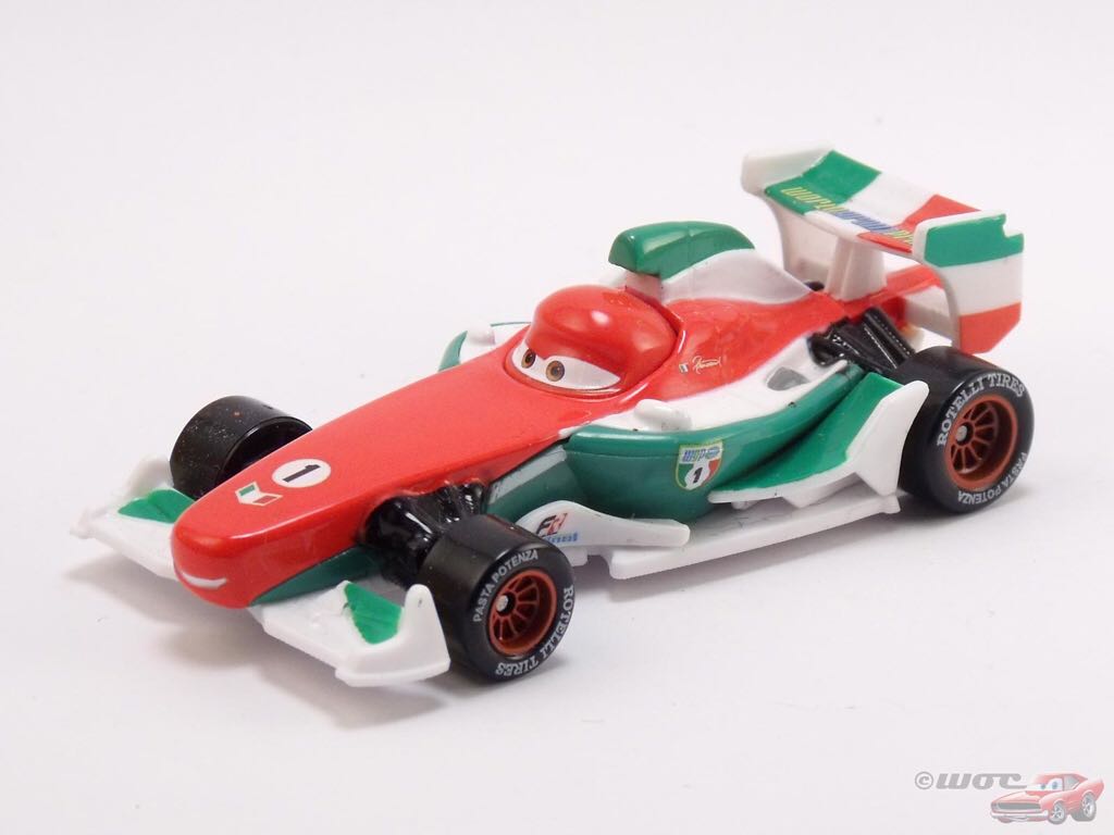 Francesco Bernoulli - (2011 - Cars 2) PACK OF 7 (28) toy car collectible - Main Image 2