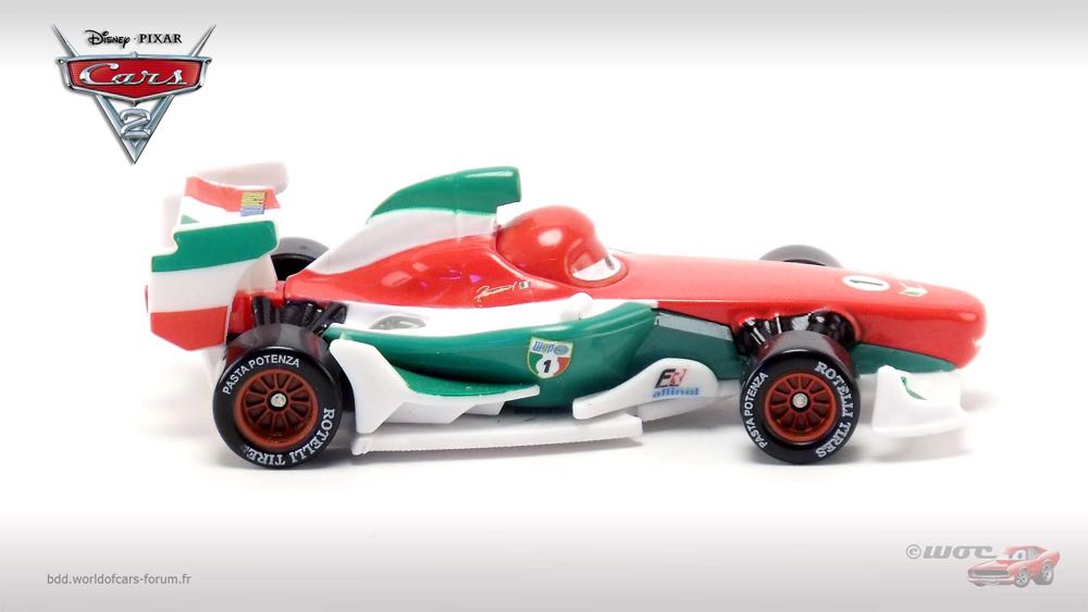 Francesco Bernoulli - (2011 - Cars 2) PACK OF 7 (28) toy car collectible - Main Image 3