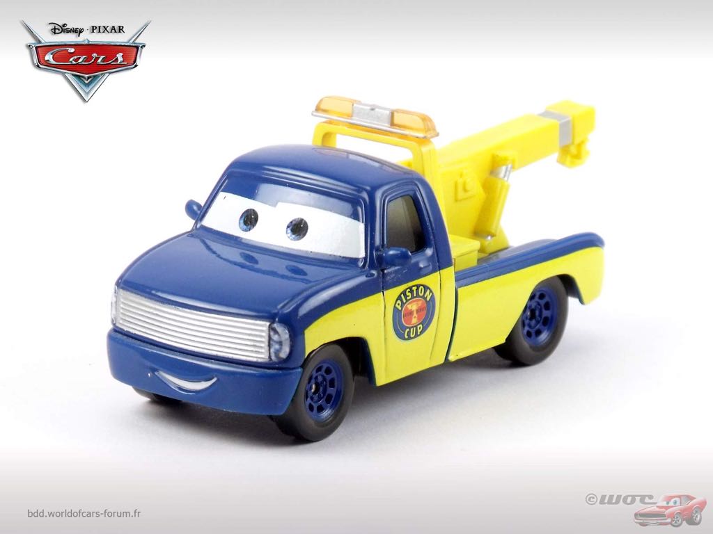 Race Tow Truck Tom - (2012 - RADIATOR SPRINGS CLASSICS) PACK OF 10 (10) toy car collectible - Main Image 2