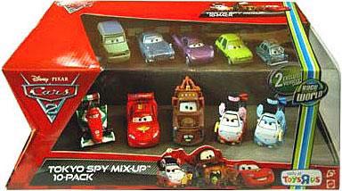 Holley Shiftwell - (2011 - Cars 2) PACK OF 10 (20) toy car collectible - Main Image 1