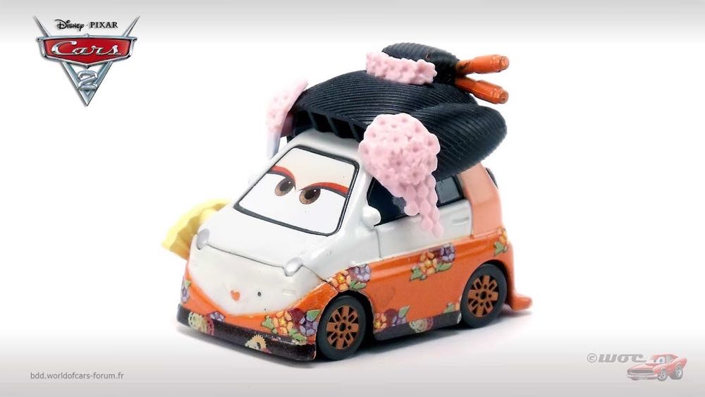 Okuni - (2011 - Cars 2) PACK OF 10 (20) toy car collectible - Main Image 2