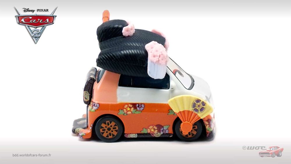 Okuni - (2011 - Cars 2) PACK OF 10 (20) toy car collectible - Main Image 3