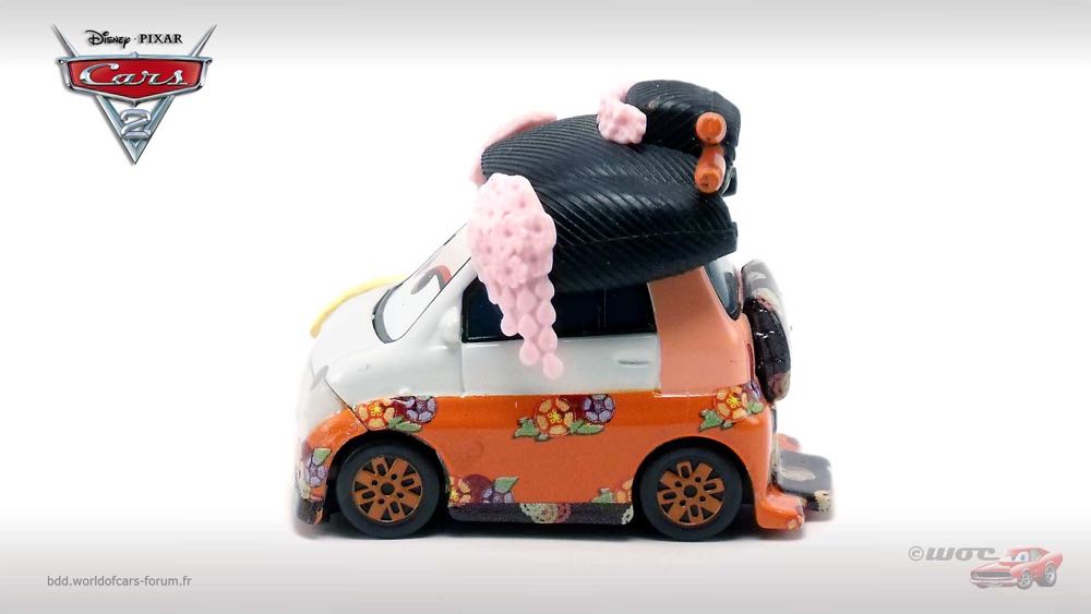 Okuni - (2011 - Cars 2) PACK OF 10 (20) toy car collectible - Main Image 4