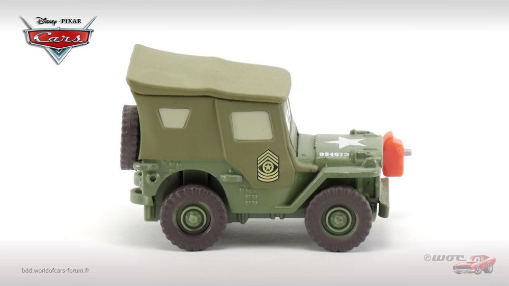 Pit Crew Member Sarge - (2010 - Final Lap) SINGLES (172) toy car collectible - Main Image 3