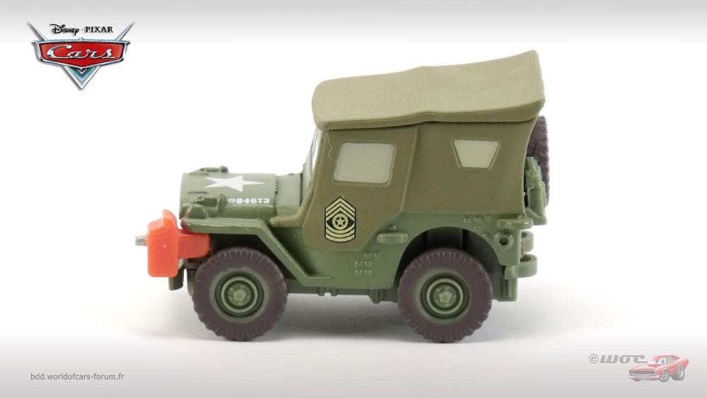 Pit Crew Member Sarge - (2010 - Final Lap) SINGLES (172) toy car collectible - Main Image 4