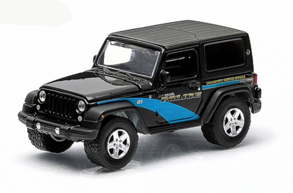 2012 Jeep Wrangler - Hot Pursuit Series 15 toy car collectible - Main Image 1