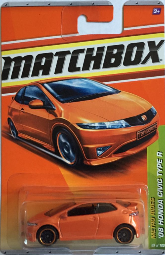Honda Civic Type R, 2008 - Mainline - Metro Rides toy car collectible - Main Image 1