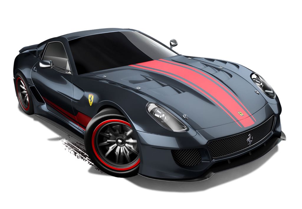 Ferrari 599XX - HW Workshop - Trill Racers toy car collectible - Main Image 2
