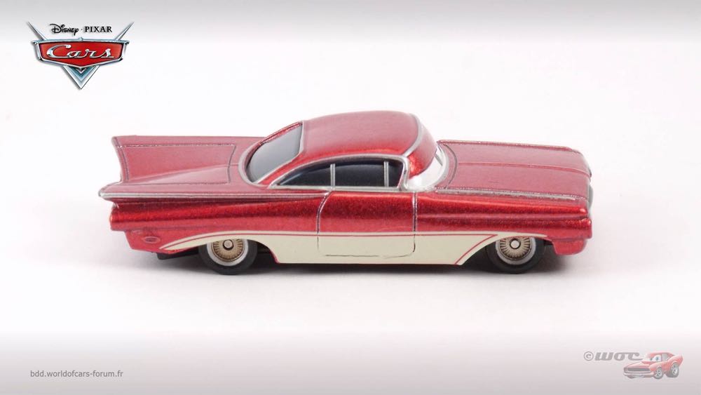 Cars Old School Ramone - (2008 - World of Cars) SINGLES (72) toy car collectible - Main Image 3