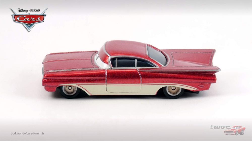 Cars Old School Ramone - (2008 - World of Cars) SINGLES (72) toy car collectible - Main Image 4