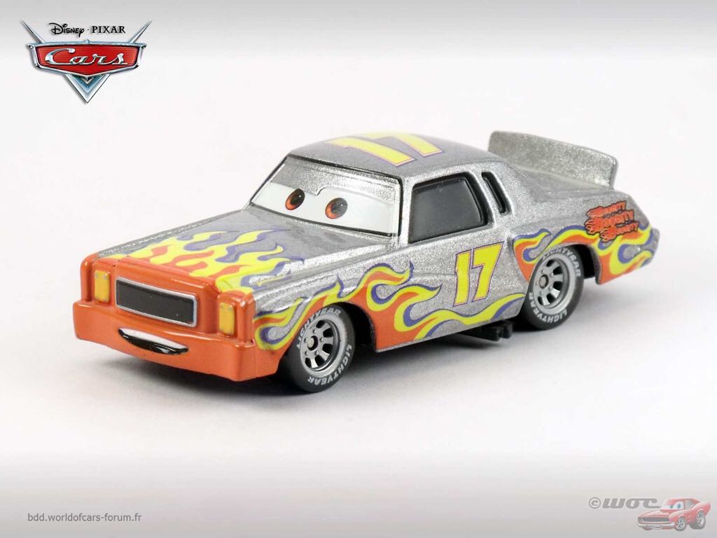 Darrell Cartrip - (2008 - World of Cars) SINGLES (72) toy car collectible - Main Image 2