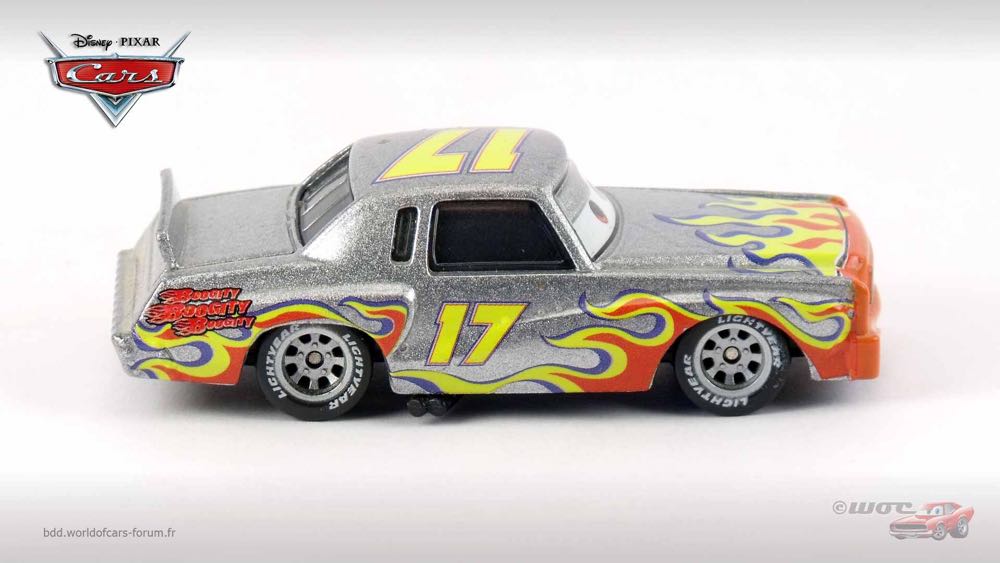 Darrell Cartrip - (2008 - World of Cars) SINGLES (72) toy car collectible - Main Image 3