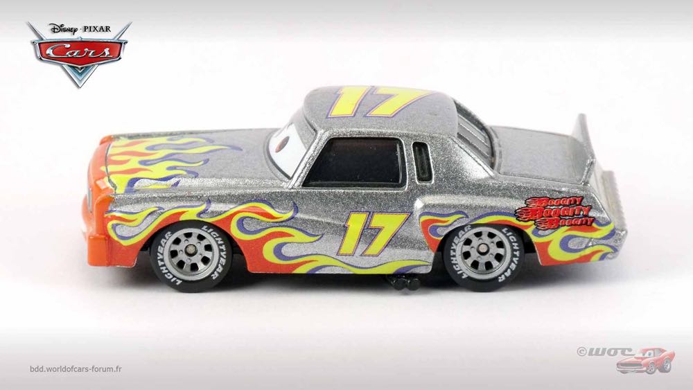 Darrell Cartrip - (2008 - World of Cars) SINGLES (72) toy car collectible - Main Image 4