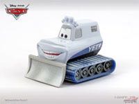 Yeti - The Abominable Snow Plow - (2008 - World of Cars) SINGLES (72) toy car collectible - Main Image 2