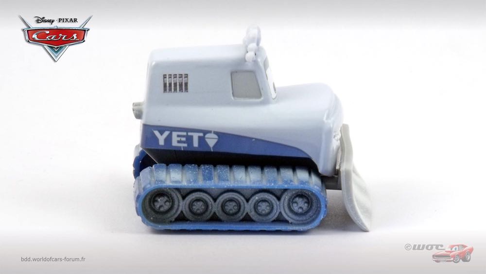 Yeti - The Abominable Snow Plow - (2008 - World of Cars) SINGLES (72) toy car collectible - Main Image 3