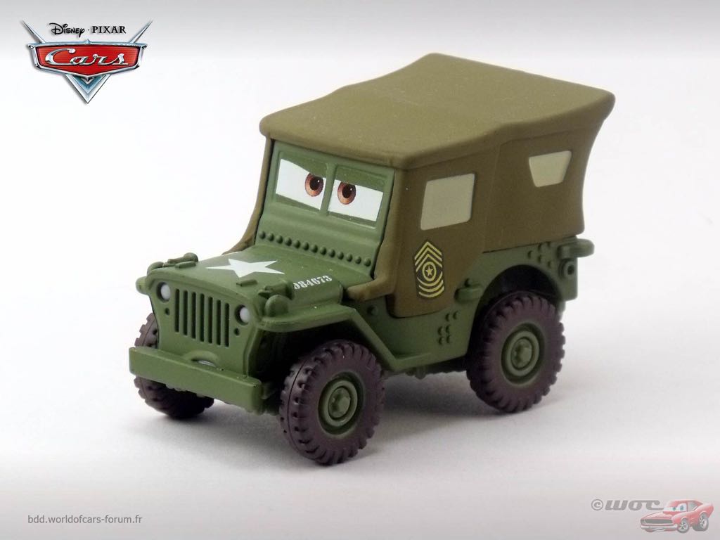 Sarge - (2009 - Race O Rama) PACK OF 5 (25) toy car collectible - Main Image 2