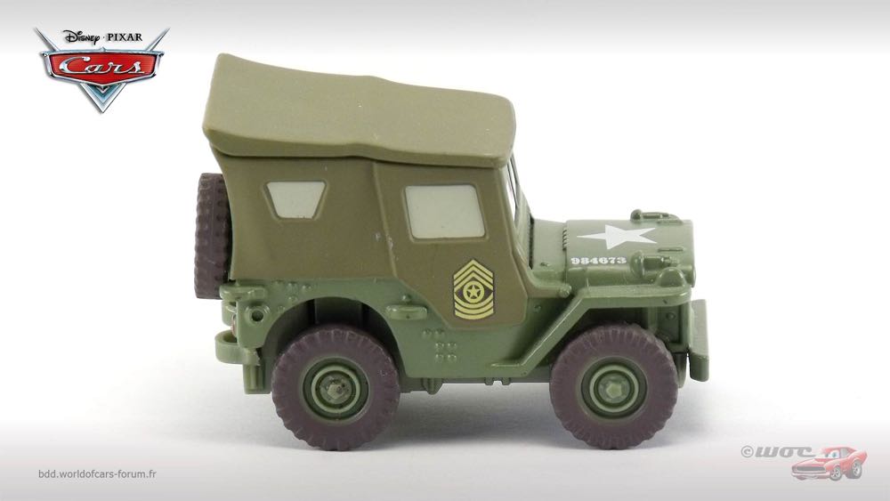 Sarge - (2009 - Race O Rama) PACK OF 5 (25) toy car collectible - Main Image 3