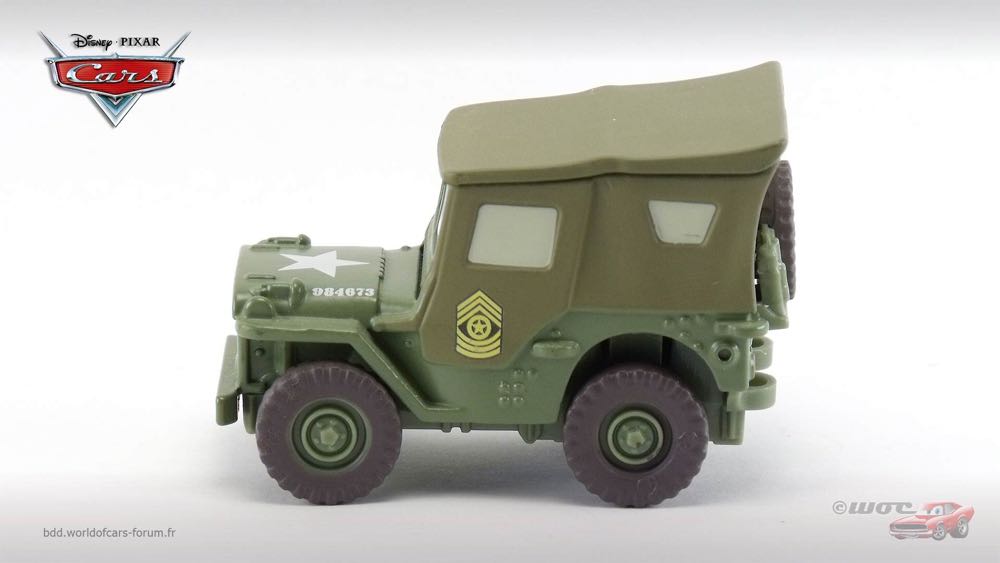Sarge - (2009 - Race O Rama) PACK OF 5 (25) toy car collectible - Main Image 4