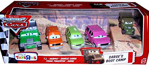 T.J. - (2009 - Race O Rama) PACK OF 5 (25) toy car collectible - Main Image 1