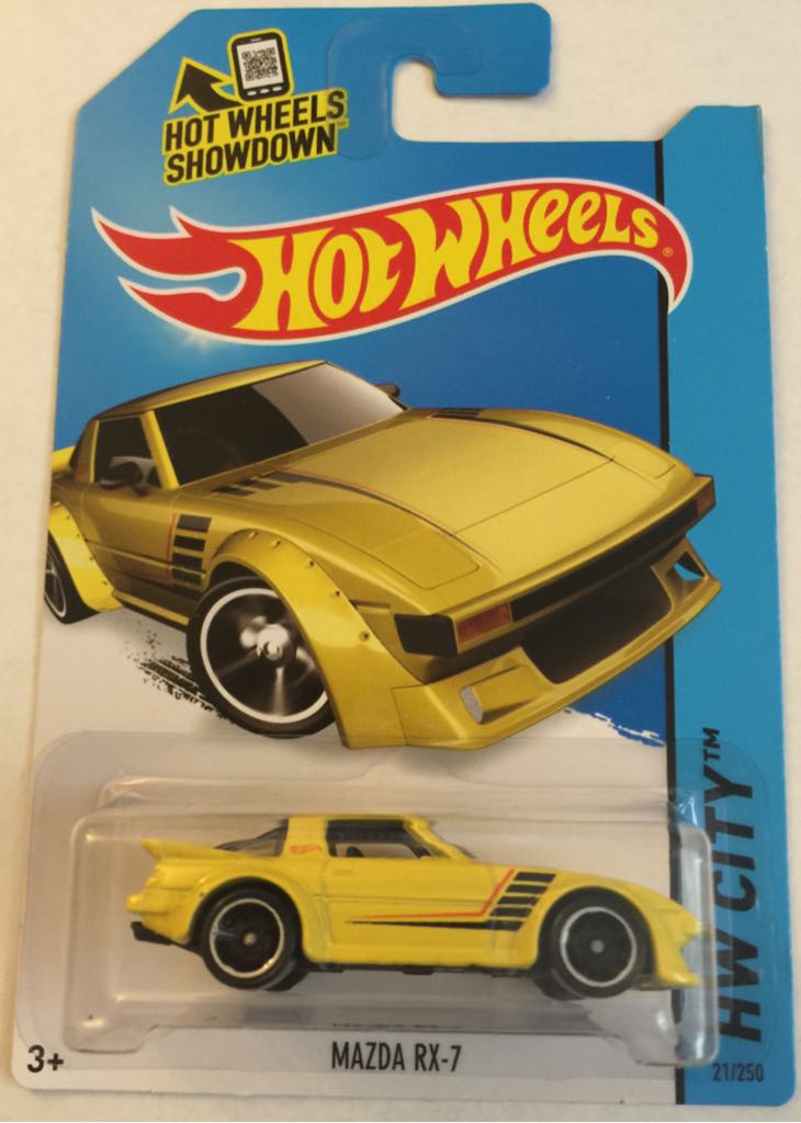 Mazda RX-7 - Mainline - HW City toy car collectible - Main Image 1