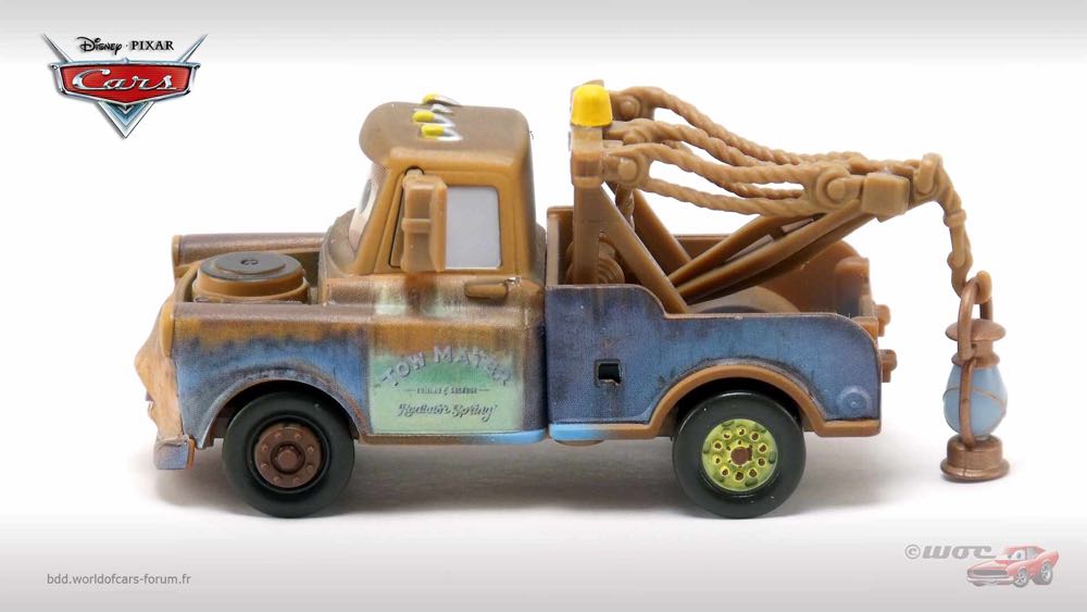 Mater with Glow-In-The-Dark Lamp - (2010 - Final Lap) SINGLES (172) toy car collectible - Main Image 4