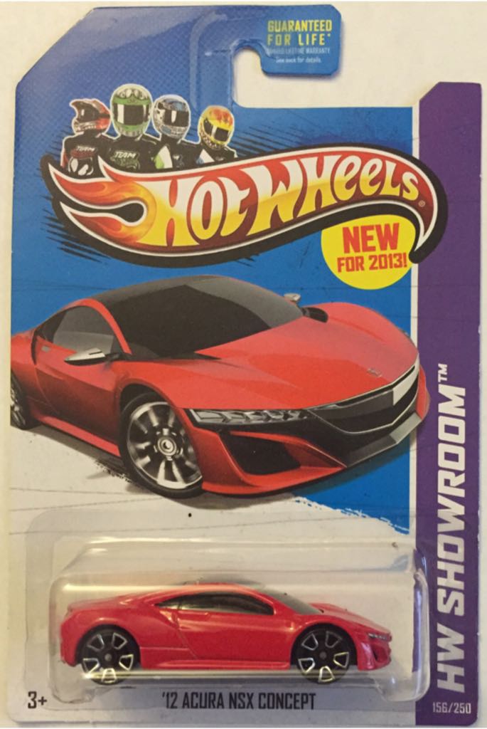 Acura NSX Concept, 2012 - Mainline - HW Showroom toy car collectible - Main Image 1