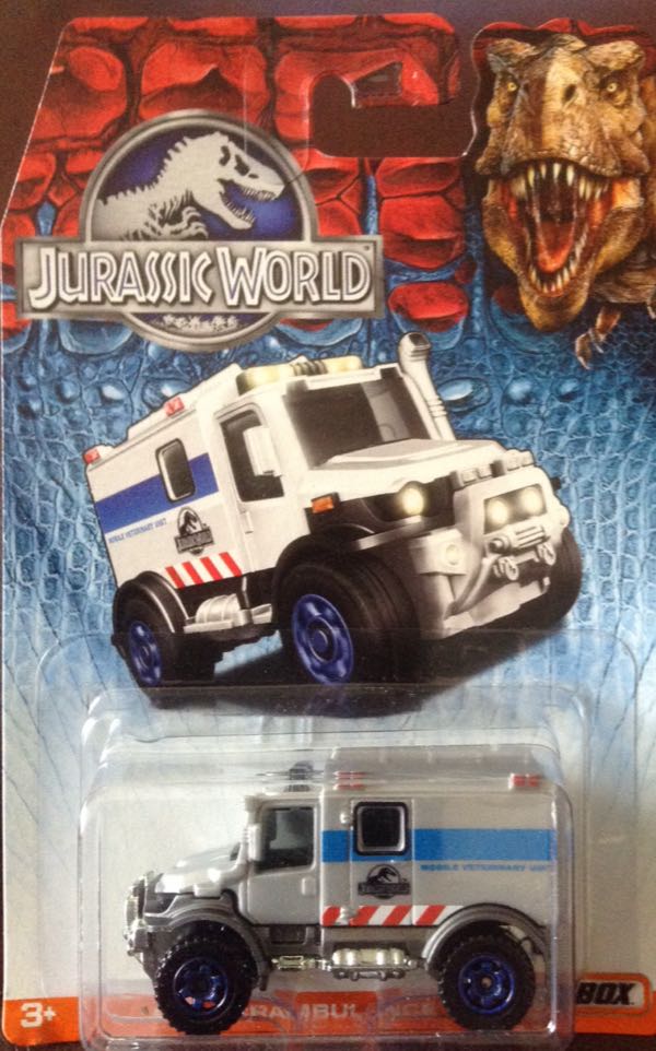 4x4 Scrambulance - Jurassic World toy car collectible - Main Image 1