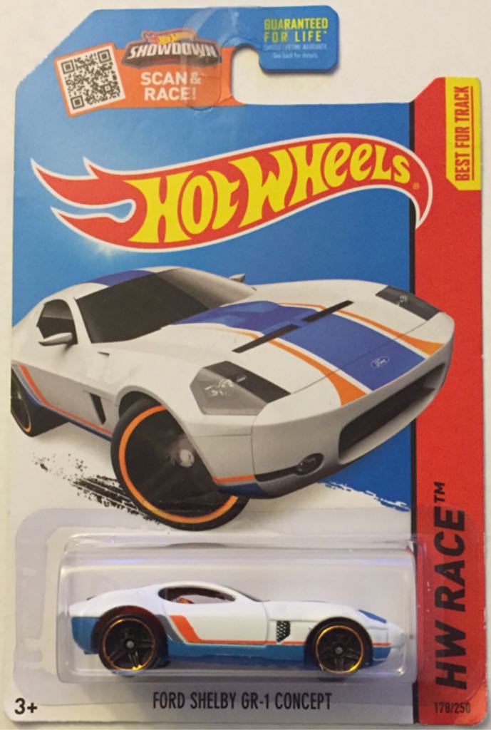 Ford Shelby GR-1 Concept - Mainline - HW Race toy car collectible - Main Image 1