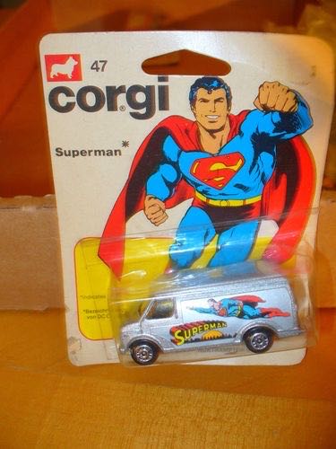 Corgi 47 Superman Van 1976  toy car collectible - Main Image 2