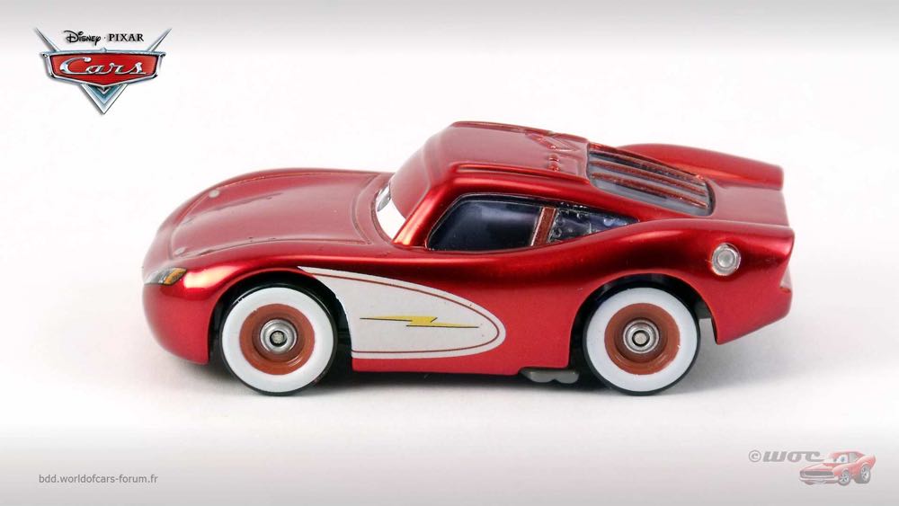Cruisin’ Lightning McQueen - (2015 - Cars 2015) LOST AND FOUND! (8) toy car collectible - Main Image 4