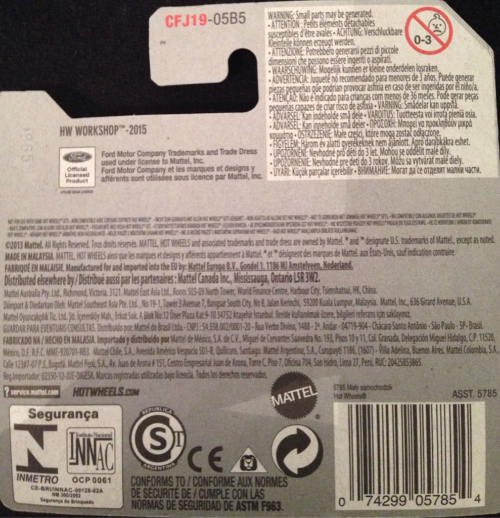 ’65 Mustang 2+2 Fastnack - HW Workshop™ toy car collectible - Main Image 2