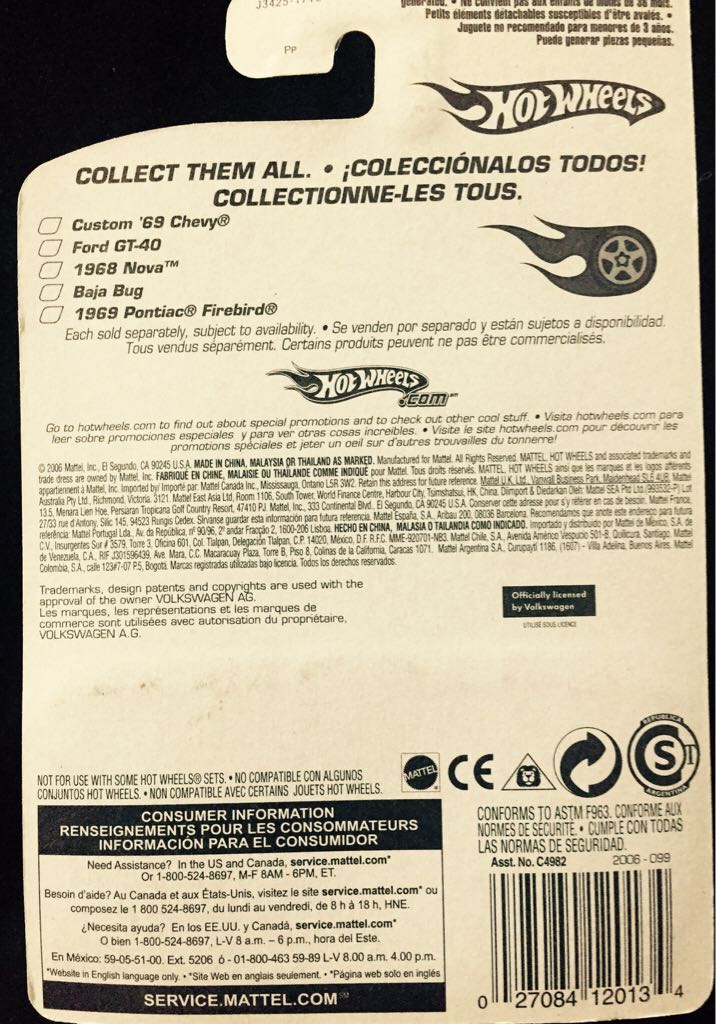 Baja Bug Red Line - Red Line Series toy car collectible - Main Image 2