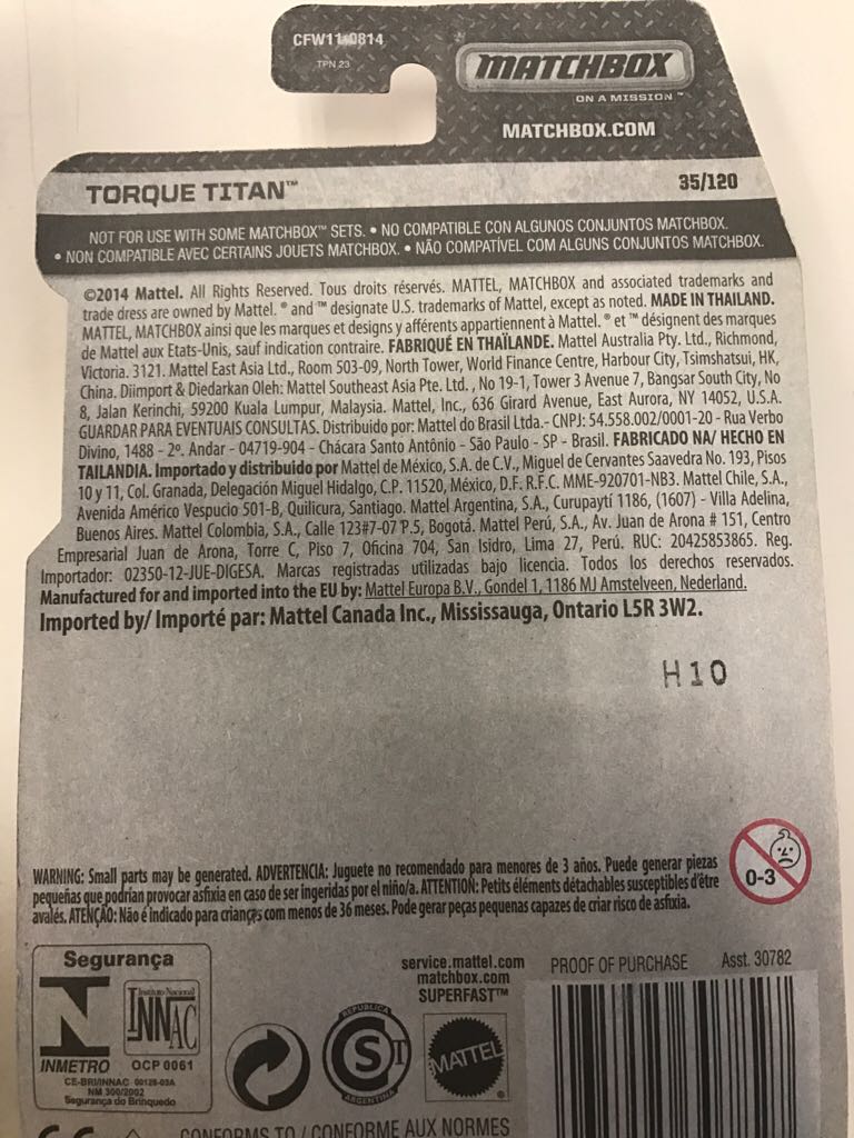 Torque Titan - Matchbox toy car collectible - Main Image 2