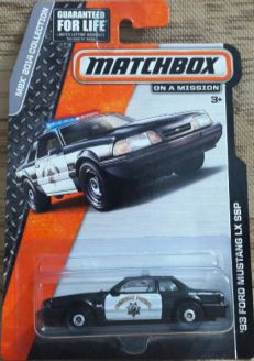 Ford Mustang LX SSP toy car collectible - Main Image 1