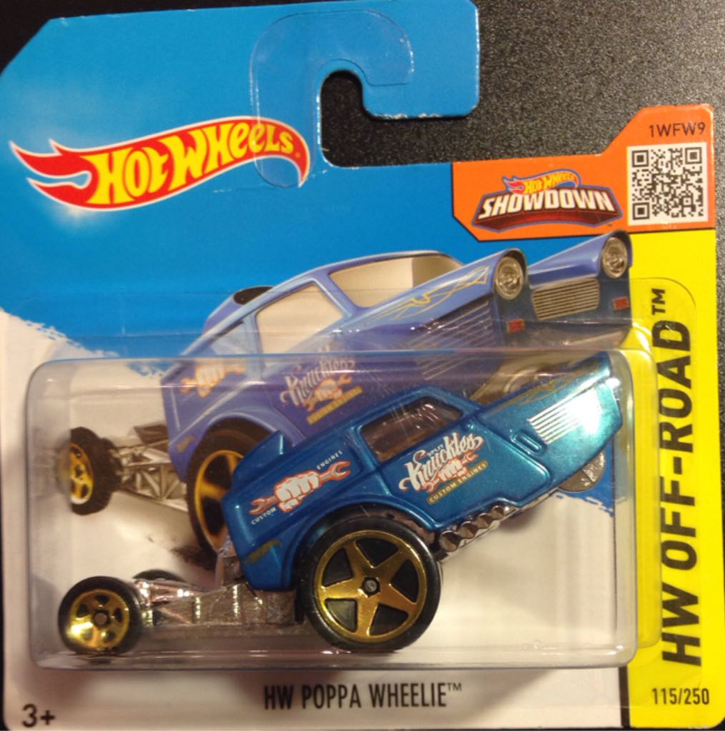 HW Poppa Wheelie™ - HW OFF-ROAD™ toy car collectible - Main Image 1