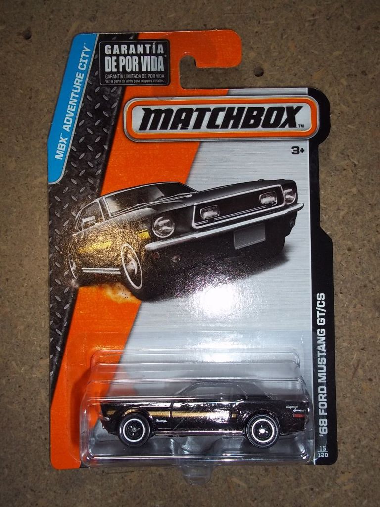 68 Ford Mustang Gt/cs - Matchbox toy car collectible - Main Image 2